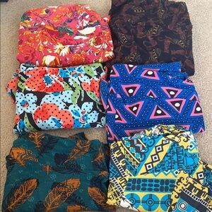 Colorful Patterned Leggings